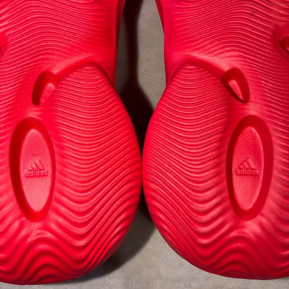 Adidas Yeezy Foam Runner Vermilion Red GW3355 Mens 7 Slip On Sneakers